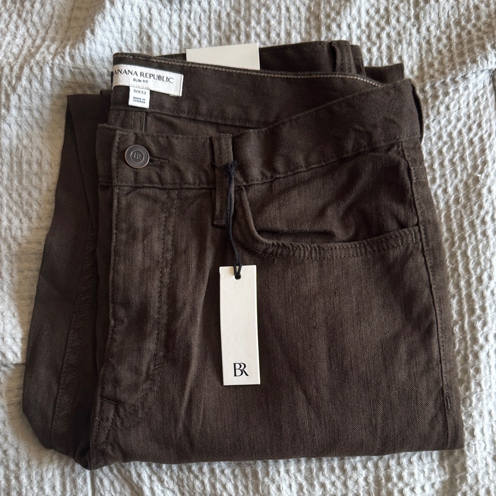 Banana Republic Dark Brown Trousers